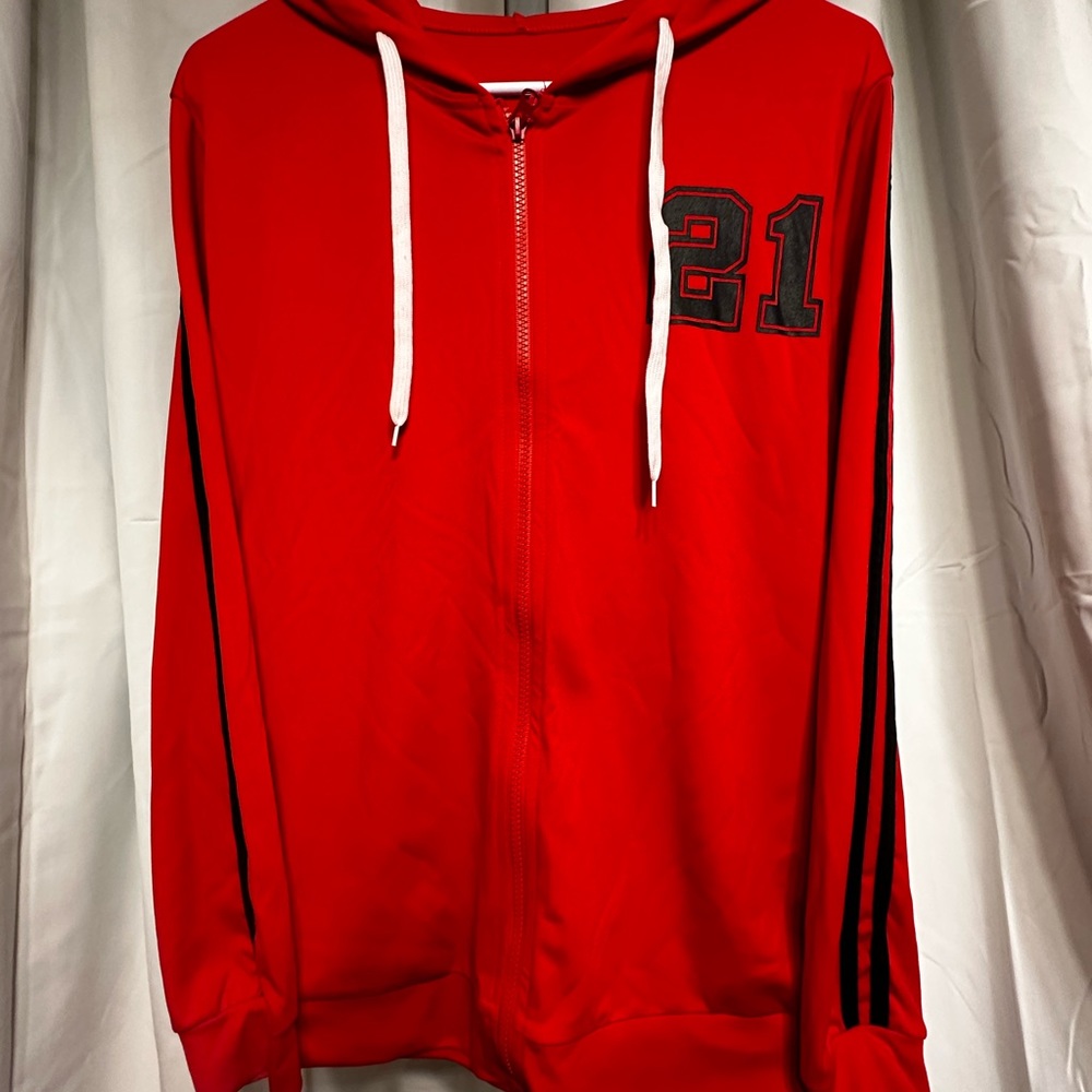 New 2/ Pc Red/ Black Comfortable Sporty Jogger Set